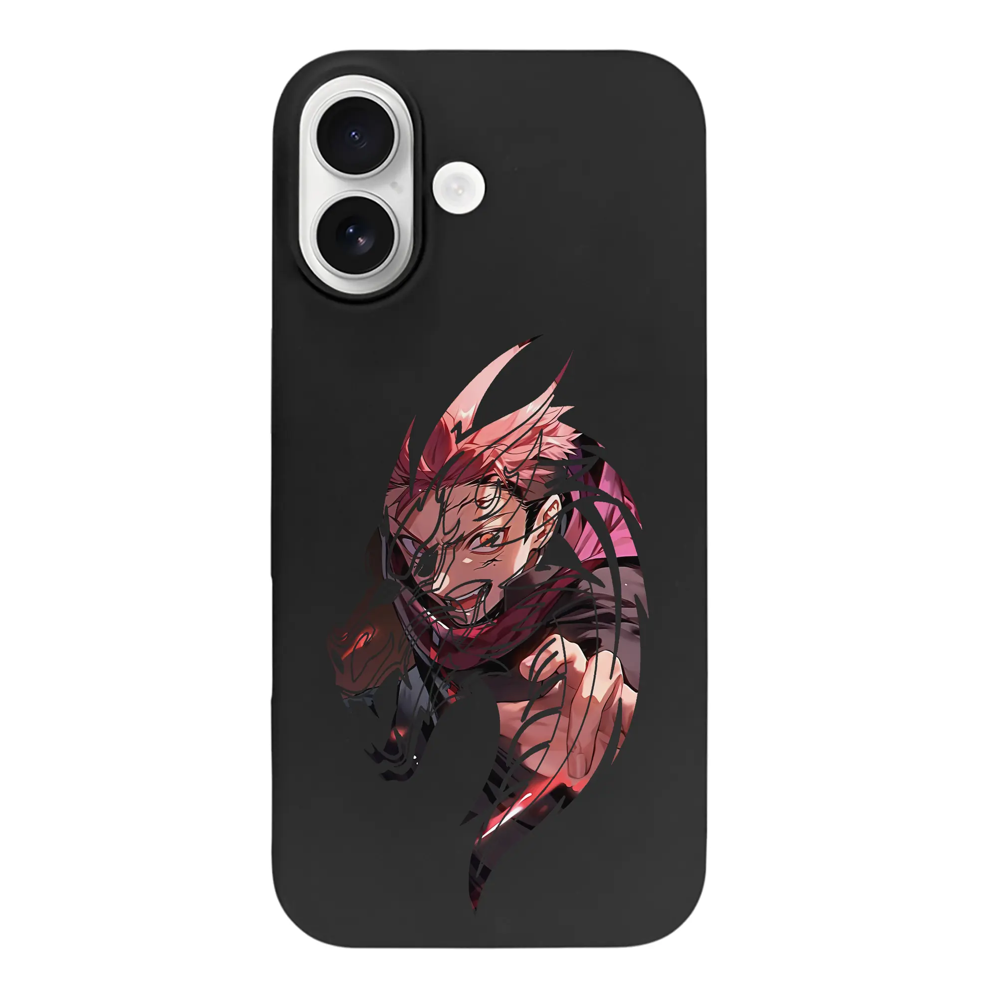 呪術廻戦 グッズ,虎杖 悠仁 - iPhone 17 シリーズ シリコンケース 薄型 耐衝撃 指紋防止 ソフトタッチカバー 精密フィット 傷防止 保護ケース iPhone 17/17 Air/17 Pro/17 Pro Max 対応